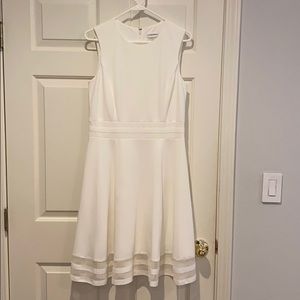 Calvin Klein white dress